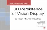 Department of Electrical Engineering and Computer Science 3D Persistence of Vision Displayeecs.ucf.edu/seniordesign/su2012fa2012/g08/documents/... · 2012. 12. 3. · B . LED Arrays
