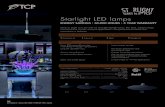 Starlight LED lamps...L19SL19D3050K LED STARLIGHT DIM 19W 50K 120V 19 140 2250 118.42 80 5000K 110º 4.5 7.75 E26 LED SL22 Starlight 160W Equivalent 22W LED • 30,000 hours L22SL22D3030K