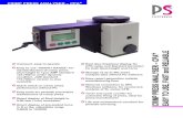 CRIMP PRESS ANALYSER – CPA...standardisation of crimp press shut height to Tyco AMP standard 135.780mm under dynamic condition. JAM standard 119.700mm version is also available Quick