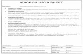 firesystemsproducts.com.aufiresystemsproducts.com.au/media/specs/Macron TSP... · 2017. 6. 8. · Description: MACRON DATA SHEET Removable Electrical Actuator (0.25A) UL o o Location