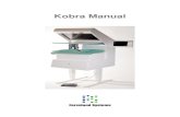 Kobra Manual - Forsslund Systems Simulator... · 2017. 6. 7. · Kobra has two screens: one mirrored 3D display and one control pad. You start Kobra by pressing the big button on