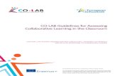 CO-LAB Guidelines for Assessing Collaborative Learning in ......CO-LAB Guidelines for Assessing Collaborative Learning in the Classroom 2 Deliverable name: Set of collaborative students