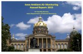 Iowa Ambient Air Monitoring Annual Report: 2015 · 2016. 3. 16. · 3hr 0.55 ppm 0 Carbon monoxide 1hr 35.5 ppm 0 8hr 9.5 ppm 0 Nitrogen dioxide Annual 0.0535 ppm 0 1hr 100.5 ppb
