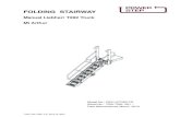 Liebherr T282 Mt Arthur 29-8-14 - Power Step · 2019. 8. 8. · FOLDING STAIRWAY Liebherr T282 Truck Section 2 Recommended Maintenance Procedure Daily Visually check stairway and