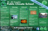 25. - 29. November Public Climate School · 2019. 11. 20. · Laura Porak Green Growth vs Postwachstum - Warum grünes Wachstum nicht ausreicht, um der Klimakrise zu begegnen 16:00