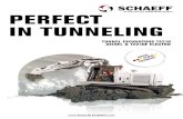 Produced by KAELBLE GmbH PERFECT IN TUNNELING ......SCHAEFF TUNNEL EXCAVATOR HEAVY METAL! So many benefits - that sounds good. The benefits turn TE210 to a successful model. HYDRAULICS