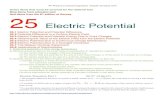 th 25 Electric Potential - NHS AP Physics C · 25.5 Electric Potential Due to Continuous Charge Distributions 25.6 Electric Potential Due to a Charged Conductor 25.7 The Millikan