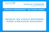WALK-IN COLD ROOMS AND FREEZER ROOMS...2020/09/28  · Procurement Guidelines: Walk-In Cold Rooms and Freezer Rooms Page 3 1.3 Types of WICs and WIFs Two distinct types of WICs and