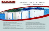 JASPI GTV & Oval thermal storage - Northman GroupJaspi GTV 500 Jaspi GTV 500 is used as a heat storage for larger energy quantities. Connected in series, GTV 500 thermal tanks are