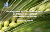 Levéltrágyázás YaraVita termékekekkel az intenzív szántóföldi ... · 2018. 11. 29. · Alapvetően mindegyik tápelem. A mezo- és makroelemeket nagy mennyiségben igényli