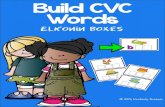 CVC Words, Elkonian Boxes · 2019. 12. 20. · Elkonin Boxes Your students can practice building CVC words using short vowel sounds (one box per sound, not necessarily per letter).