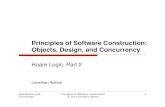 Principles of Software Construction: Objects, Design, and …aldrich/courses/15-214-12fa/slides/8... · 2012. 9. 22. · Side Note: Why Weakest Preconditions? • 15-122 teaches a
