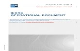 IECRE OPERATIONAL DOCUMENT · 2020. 5. 25. · IECRE OD-550-1 Edition 5.0 2020-XX-XXEdition 05-25 4.0. 2018-06-08 IECRE OPERATIONAL DOCUMENT Acceptance of RECB for type and component