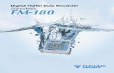 SCM-510 Holter Software FM-180 Specifications Digital Holter … · 2017. 12. 26. · Digital Holter ECG Recorder FM-180 Digital Holter ECG Recorder FM-180 SCM-510 Holter Software