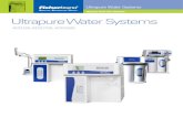 ACCU20, ACCU100, ACCU500 Ultrapure Water Systems · The small footprint ACCU20 system is an ideal choice for users who need up to 20 litres of ultrapure water or RO water per day.