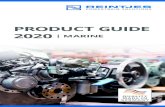 REINTJES GmbH - PRODUCT GUIDE 2020 | MARINE...5 Gearbox characteristics WAF Gearbox type: Reverse reduction gearbox Main application: Workboats Driven component: Fixed Pitch Propeller