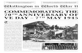 COMMEMORATING THE 70 TH ANNIVERSARY OF VE DAY – 7 TH …ogres.org.uk/Wallington WWII Newsletter 4).pdf · 2019. 7. 31. · Blenheim Gardens Wallington, Croydon Airport and WW2 May