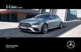E-Class - Mercedes-Benz · 2021. 1. 27. · The E-Class Sedan. Recommended Retail Price Maximum CO2 tax applicable Engine (cc/cylinders) Power (kW) Torque (Nm) Maximum CO2 emissions