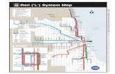 Rail (‘L’) System Map · Chicago Grand Chicago North/ Clybourn Armitage Roosevelt Halsted Ashland 35th/Archer Sox-35th 47th Kedzie Western Garfield Pulaski Midway 63rd 69th 79th