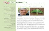 Claytonia - vnps.org...Claytonia Newsletter of the John Clayton Chapter, Virginia Native Plant Society Volume 31 Number 2 March–April 2015  Officers