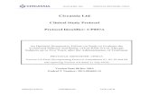Circassia Ltd - ClinicalTrials.gov · Circassia Ltd . Clinical Study Protocol . Protocol Identifier: CP007A . Version Date 08 Dec 2014 . EudraCT Number: 2013-004669-15 . An Optional