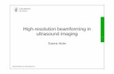 High-resolution beamforming inresolution beamforming in ......appapp ed o ed ca u asou d ag g, U C (Spec a ssuelied to medical ultrasound imaging," IEEE UFFC (Special issue on high
