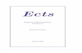 Ects - McGill University · 2007. 6. 26. · James McGill Ects, Version 4 °c Russell Davidson, Juillet 2004. Tous droits de reproduction, de traduction, d’adaptation, et d’ex´ecution
