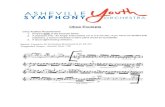 ASHEVILLE SYMPHONY Oboe Excerpts Oboe Audition ......Oboe Excerpts Oboe Audition Requirements ORCHESTRA 1. Prepare both of the excerpts below. 2. A prepared solo - for longer solos