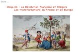 Chap.3b : La Révolution française et l’Empire Les ...daniele-corneglio.fr/wp-content/uploads/2016/12/diapos-2...3. Comment les soldats sont-ils représentés ? On voit les soldats