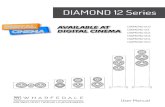Wharfedale Diamond 12 Manual | Digital Cinema...A world wide distributors list is available on the Wharfedale website: dim the finish. Occasionally polish them with a dry or barely