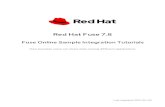 Red Hat Fuse 7 · To enable access to Fuse Online on OpenShift Online, Red Hat provides a link. Clicking this link displays the Red Hat OpenShift Online Log In page, which prompts