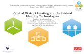 Cost of District Heating and Individual Heating Technologies · 2019. 4. 22. · Urban Person and Sven Werner. Effective Width - The Relative Demand for District Heating Pipe Lengths