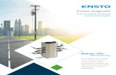Ensto Auguste › globalassets › brochures › ...the load-break switch to be very easily installed on any type of pole. Load-break switches with manual con-trol mechanism are operable