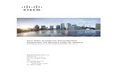Cisco Video Surveillance Virtual Machine Deployment and … · iv Cisco Video Surveillance Virtual Machine Deployment and Recovery Guide for UCS Platforms, Release 7 Release 7.6 October,