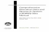 Comprehensive Education Data and Research System Manual ... › sites › default › files › public › ...English Learners Student Limited English Proficieny File (J) Element J06