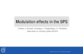 Modulation effects in the SPS · 2018. 11. 22. · A.Alekou, H. Bartosik, S.Kostoglou, Y. Papaphilippou, N. Triantafyllou Beam-beam & Luminosity studies 8/6/2018 Beam beam & Luminosity