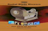 Radial Blade Blowers Belt Drive · 2017. 8. 9. · Radial Blade Blowers Belt Drive Your Clean Air Source! Page Intentionally left Blank 2. 3 VOL VEL ... FAN Law I. The performances