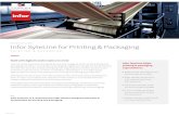 Infor SyteLine for Printing & Packaging...Infor SyteLine® Industrial provides printing and packaging companies a business software solution with core enterprise resource planning