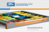 DIVIDERS SERIES - Store Van...4 DIVIDERS E4 365 050 EXAMPLE E4 365050 A0 for heights: 100 - 150 mmPartition example for steel drawer F 22 S4 365050: 1 rubber “mat” S4/S5 EXAMPLE