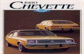Dezo's Garage - American & Foreign PDF Car Brochures1980 CHEVY CHEVETTE. A LOT OF CAR FOR THE MONEY. And so we a contemporary Car that's based on old-fashioned value—the 1980 Chevy