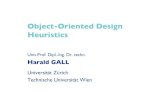 Object-Oriented Design Heuristics - TU Wien · •Whenever there is inheritance in an object-oriented design ask yourself two questions: 1) Am I a special type of the thing I'm inheriting
