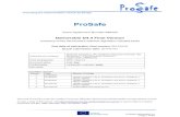 ProSafe - RIVM · Lead beneficiary for this deliverable: Institutul de Chimie Fizica Ilie Murgulescu, IPC, partner number 12 Owner(s) of this document Owner of the content IPC, 12