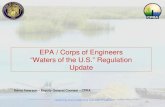 EPA / Corps of Engineers “Waters of the U.S.” Regulation Updatecoastal.la.gov/wp-content/uploads/2013/12/david.-CPRA... · 2020. 7. 14. · restoring and protecting Louisiana’s
