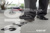 Safety – wherever you walk · 20 Test method noraplan® ® ultra grip noraplan ® stone norament® 926 strada norament 926 serra TRRL - Pendulum Dry: 36+ Wet: 36+ Satra TM 144 Dry: