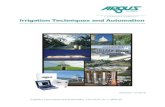 Irrigation Techniques and Automation - Argus Controls · 2019. 2. 19. · Irrigation Techniques and Automation February 13, 2019 Irrigation Techniques and Automation, Feb 2019, rev