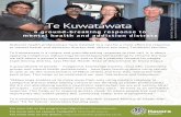 ā Te Kuwatawata - Head Medical · 2017. 10. 26. · 0 ë ë ê j Te Kuwatawata G i s b o r n e h e a l t h p r o f e s s i o n a l s h a v e l i s t e n e d t o a c a l l f o r a