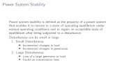 Power System Stability - Indian Institute of Technology Patna · 2020. 11. 19. · Power System Stability Power system stability is de ned as the property of a power system that enables