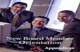 New Board Member Orientation: Appendices...New Board Member Orientation Appendices . TWC Training and Development 3 . Appendix B: The Texas Workforce Investment Council (TWIC) The