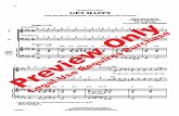 Get Happy - Alfred Music · Get Happy. Music and Lyrics by. Harold Arlen . and. Ted Koehler. Arranged by. Carl Strommen. CHM00011 • 3-Part Mixed, accompanied, with optional guitar,