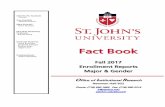 Fact Book - St. John's University › sites › default › files › ...AERP Adolescent Edu Residency Prog 35 46 81 AMC Alt. Cert.-Adol Math 7-12 (TF) 48 58 106 ARP2 Adol Ed SWD Gen